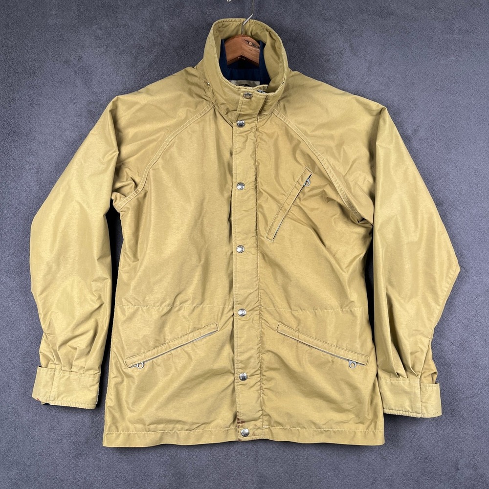 Vintage The North Face Mountain Parka Mens Small Tan Brown Label Gore-Tex USA